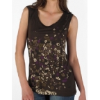 Womens Tribal Sleeveless T-Shirt Demitasse