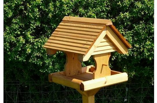 Riverside Woodcraft Bird Table Rustic