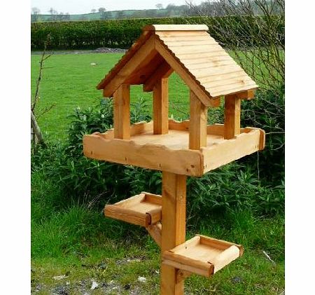 Riverside Woodcraft Bird table Triple