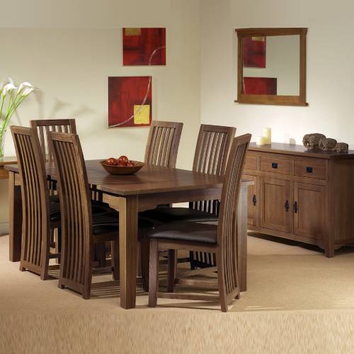 Riverwell Oak Dining Set (5`Table + Sideboard)