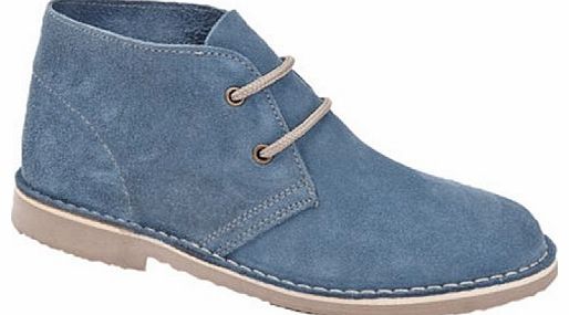 L777CS Ladies Desert Boots Denim Blue (UK 5)