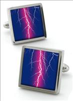 Robert Charles Lightning Cufflinks by