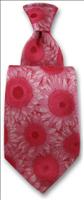 Pink Sunflower Tie by