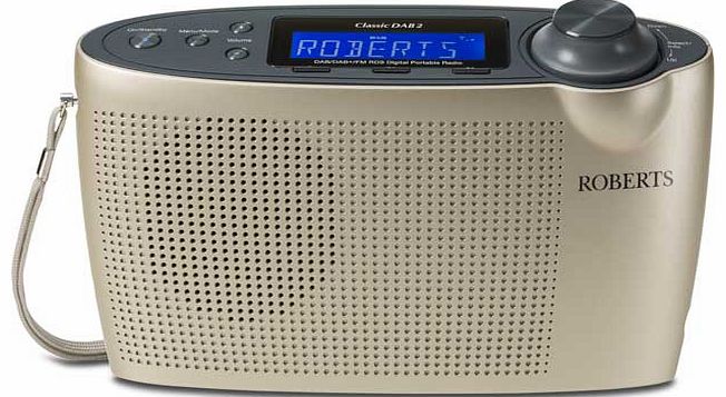 Classic 2 DAB Radio - Champagne