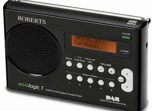 Ecological DAB Radio - Black