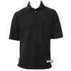 Big R Pique Polo Shirt (Blk/Blk)