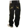 Essential Gold R Jeans Raw Black