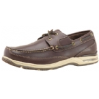 Mens Schooner Shoe Dark Brown/Tan