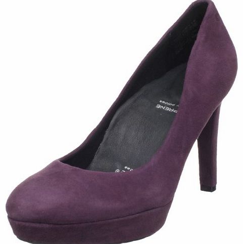 Womens Janae Pump Suede Raisin Platforms Heels K58889 5.5 UK