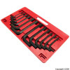 12 Piece AF/MM Jumbo Hex Key Set