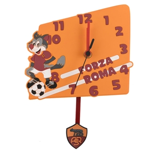  Roma PVC Wall Clock With Pendulum