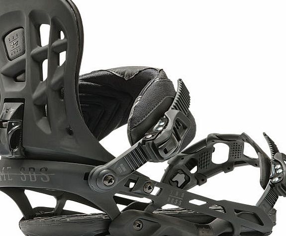 Mens Rome 390 Boss Snowboard Bindings - Black