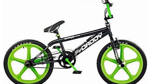 Big Daddy Mag 2011 Boys BMX Bike - Black/Green, 20 Inch