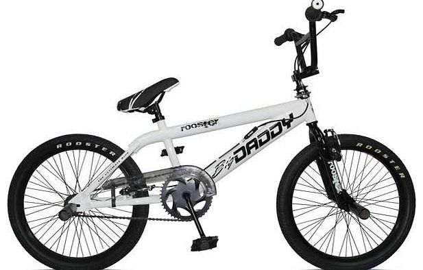 Big Daddy White BMX Bike - Unisex