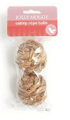 Catnip Rope Ball Two Pack