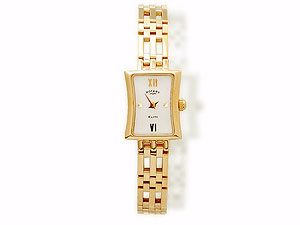 LB1020907 9ct Gold Elite Lyre Bracelet