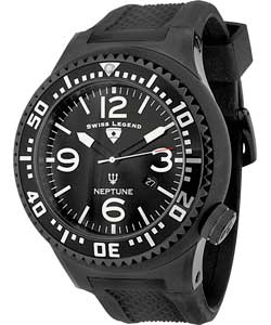 Swiss Legend Black and White Sports Watch