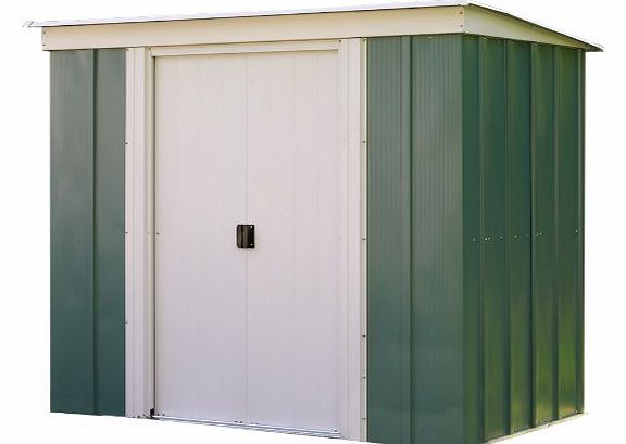 6 x 4ft Metal Pent Sheds