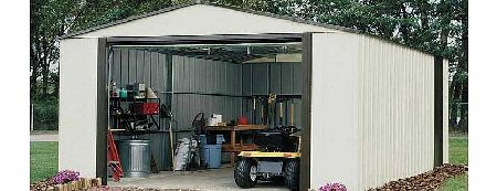 Rowlinson Murryhill Metal Garage - 12 x 17ft