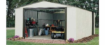 Rowlinson Murryhill Metal Garage - 12 x 24ft