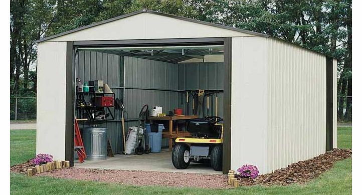 Murryhill Metal Garage - 12 x 31ft