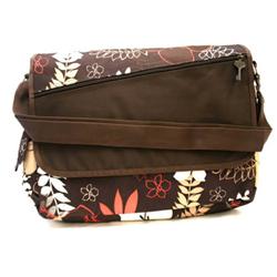 Breezy Laptop Messenger Bag - Chocolate