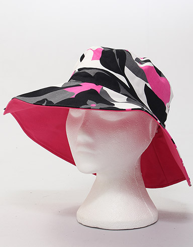 Burning Bright Reversible sun hat - Slate