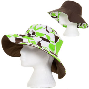 Burning Bright Reversible sun hat -