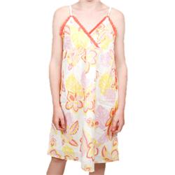 Girls Broken Hearts Dress - Bleach Yellow