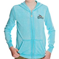 Girls Reef Break Zip Hoody - Turquoise