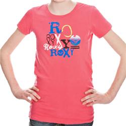 Girls Stack It Davis T-Shirt - New Pink