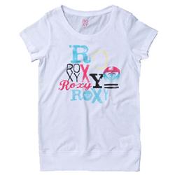 Girls Stack It Davis T-Shirt - White