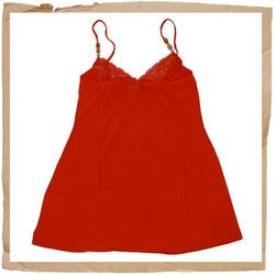 Hot Trop Top Red Orange