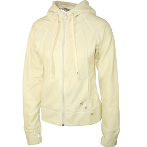 Roxy Ladies Ladies Roxy Bees Knees Full Zip Fleece. Cream