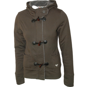 Roxy Ladies Ladies Roxy Plug And Play Hoody. Deep Grey