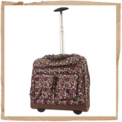 Lost Pilgram Wheeled Bag Brown