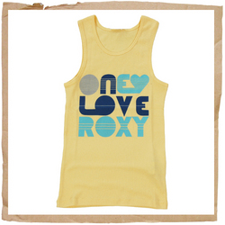 Roxy One Love Vest Yellow