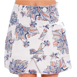 Poumalu Printed Skirt - White