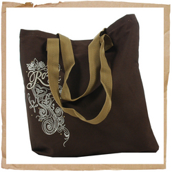 Read My Mind Tote Brown