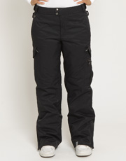 Womens Luna PT Twill Pant - True Black