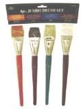 4pc Jumbo Brush Set