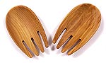 Pair of Serving Hands - Beech