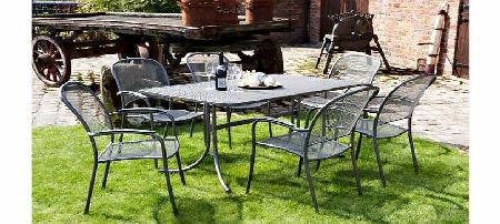 Royal Garden Carlo 6 Seater Patio Furniture Set