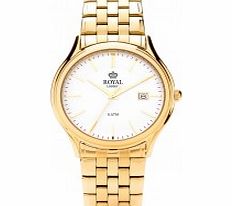 Royal London Mens Classic Gold Bracelet Watch