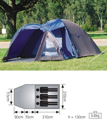 Royal Phoenix 3 Plus Tent