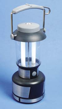 Stainless Steel Finish Tube Lantern