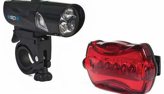 3 LED Front and 5 LED Rear Light Set