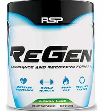 ReGen 255g Lemon Lime Nutritional