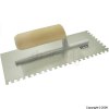 Notched Trowel 11.5` X 4 3/4`