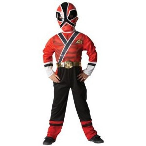 Rubies Masquerade UK Rubies Red Ranger Samurai Fancy Dress (Medium)